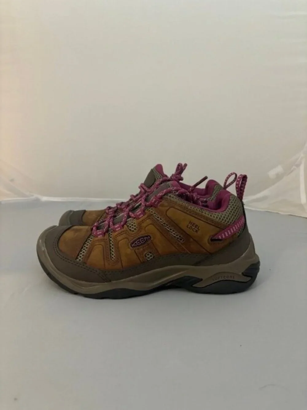 Keen circadia vent hiking boots brown purple women’s 1026778 new - Picture 1 of 8